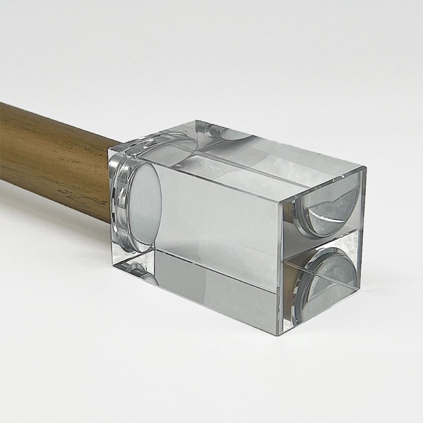 Iron Jude Crystal Finial